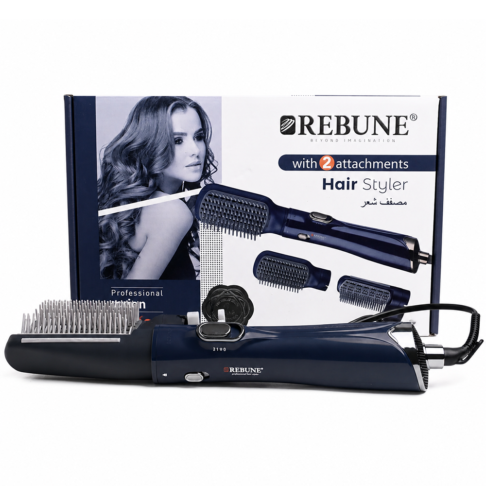 استشوار شعر ريبون أزرق 1200 واط RE-2206-2 تجفيف سريع