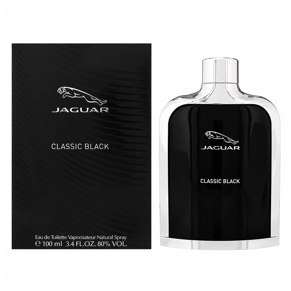 عطر جاكوار كلاسيك بلاك رجالي او دو تواليت 100 مل