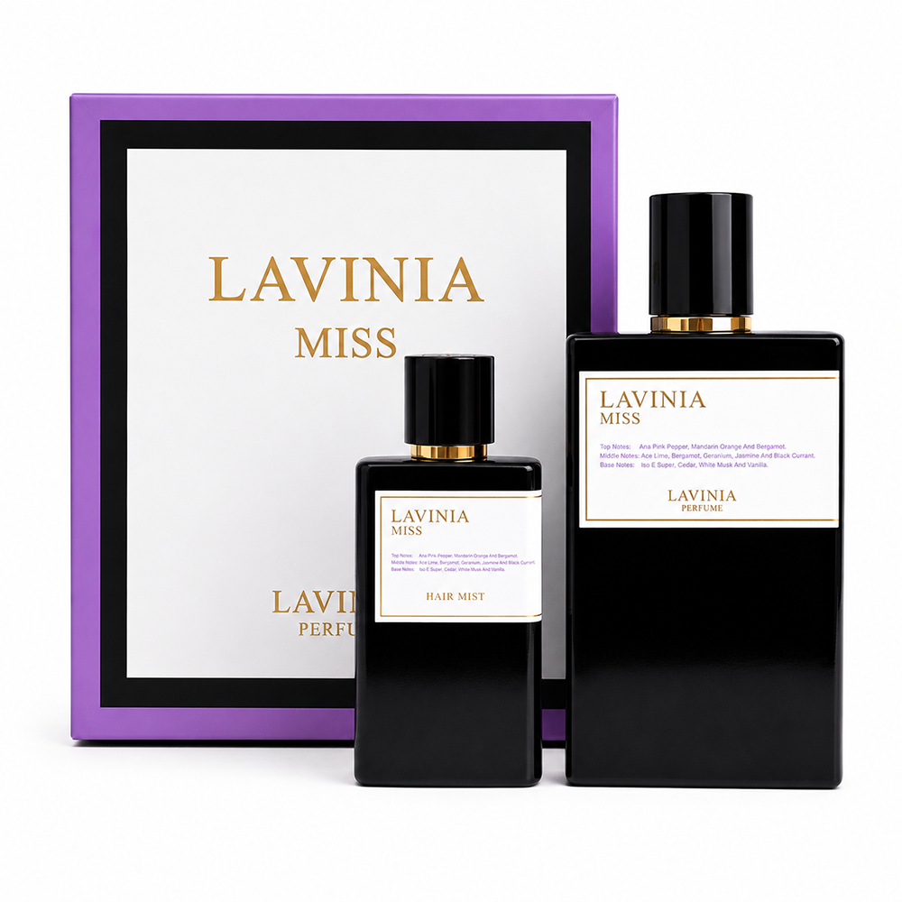 مجموعة لافينيا ماس نسائية عطر 100 مل + عطر شعر 30 مل