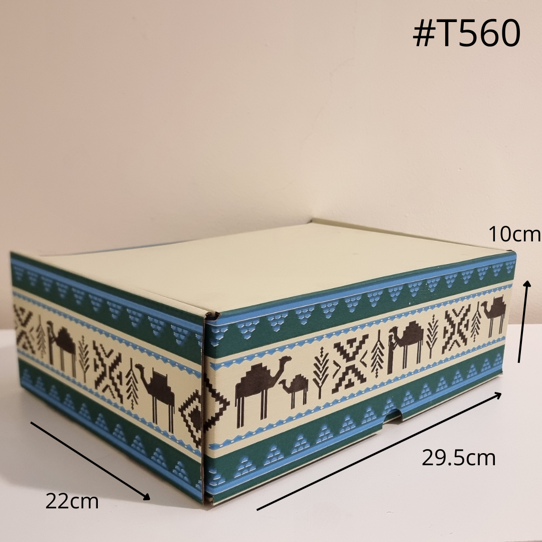  ربطة كرتون تراثي وسط (T560) 