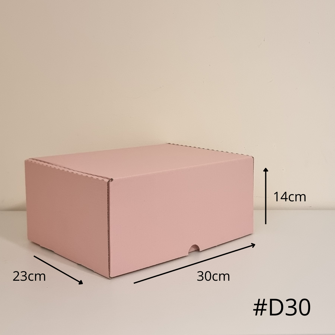  ربطة كرتون D30 تركيب وردي  