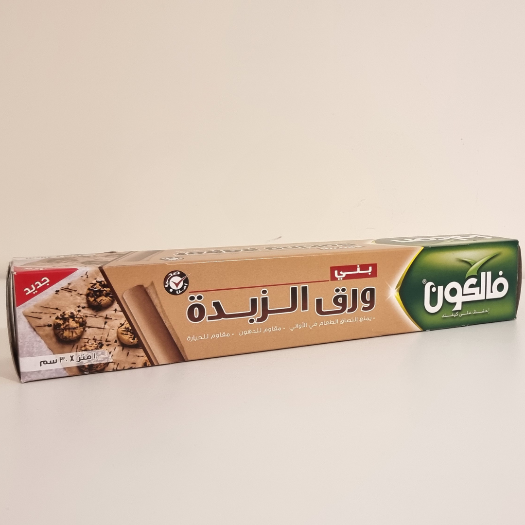  رول ورق الزبدة بني 