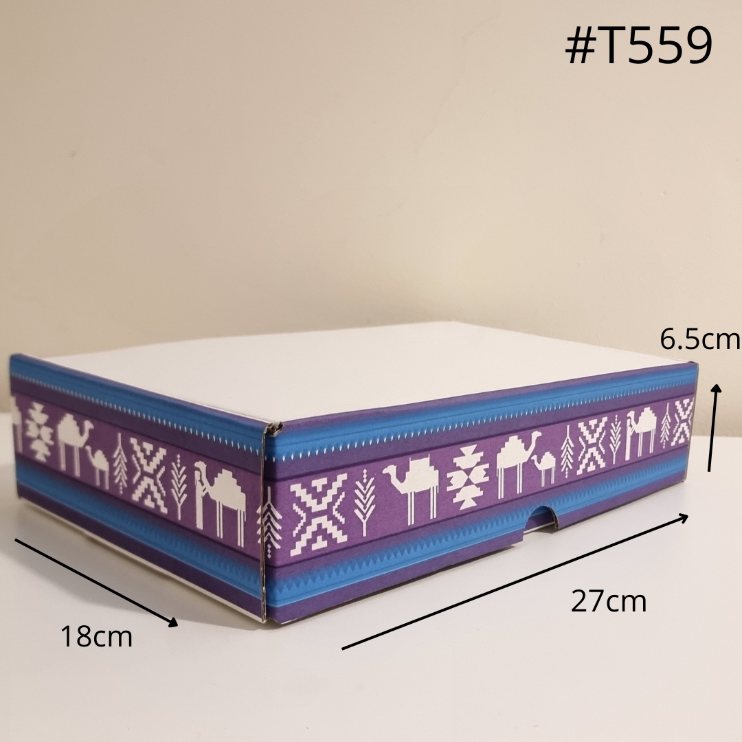  ربطة كرتون تراثي صغير (T559) 