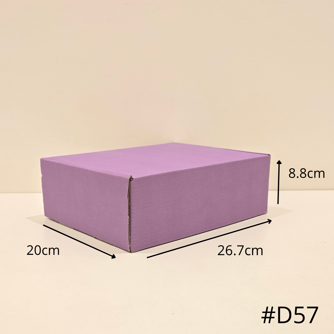  ربطة كرتون تركيب (D57) بنفسجي 