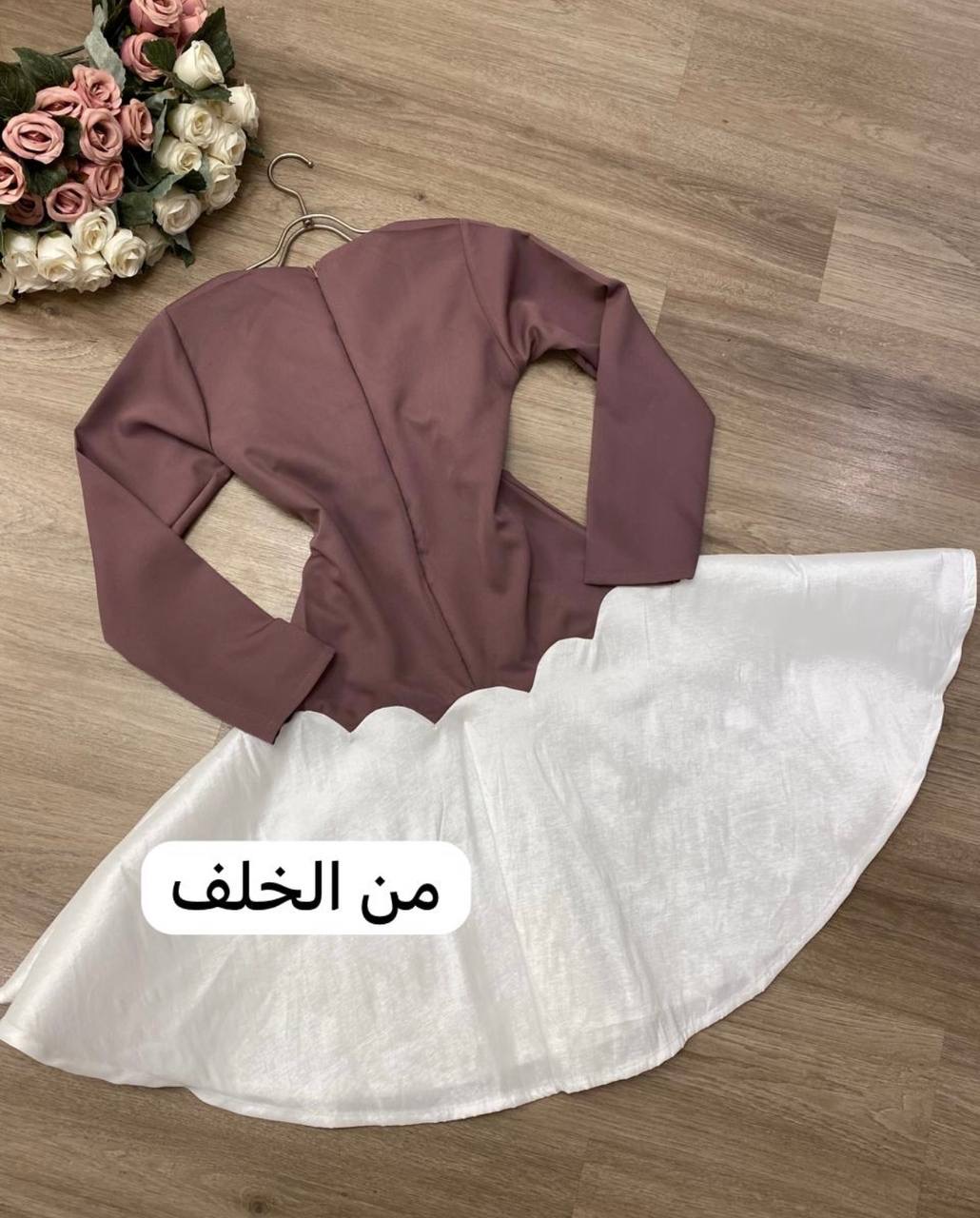  فستان سهرة باربي شانطون قصير  