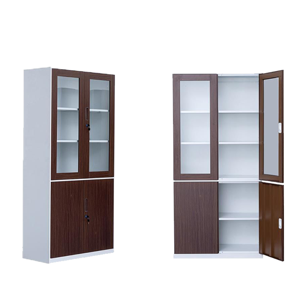  دولاب مكتبي حديد 4 باب مقاس 40*90*1.85 سم 
