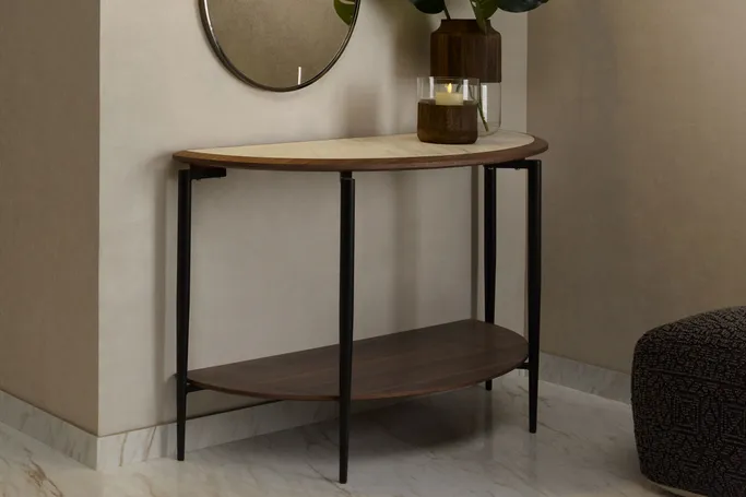  مدخل استقبال خشب 119x43x75  