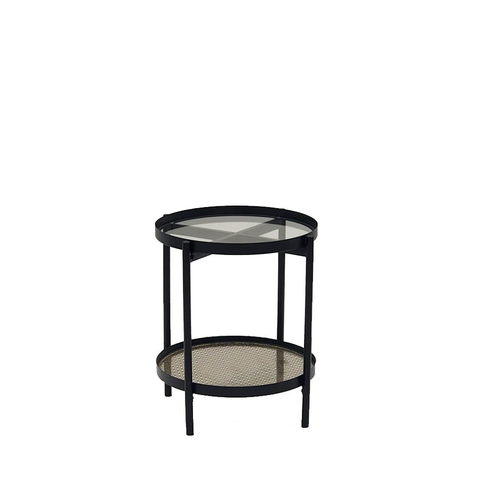  طاولة خدمة زجاج مفرد 45*50 سم 