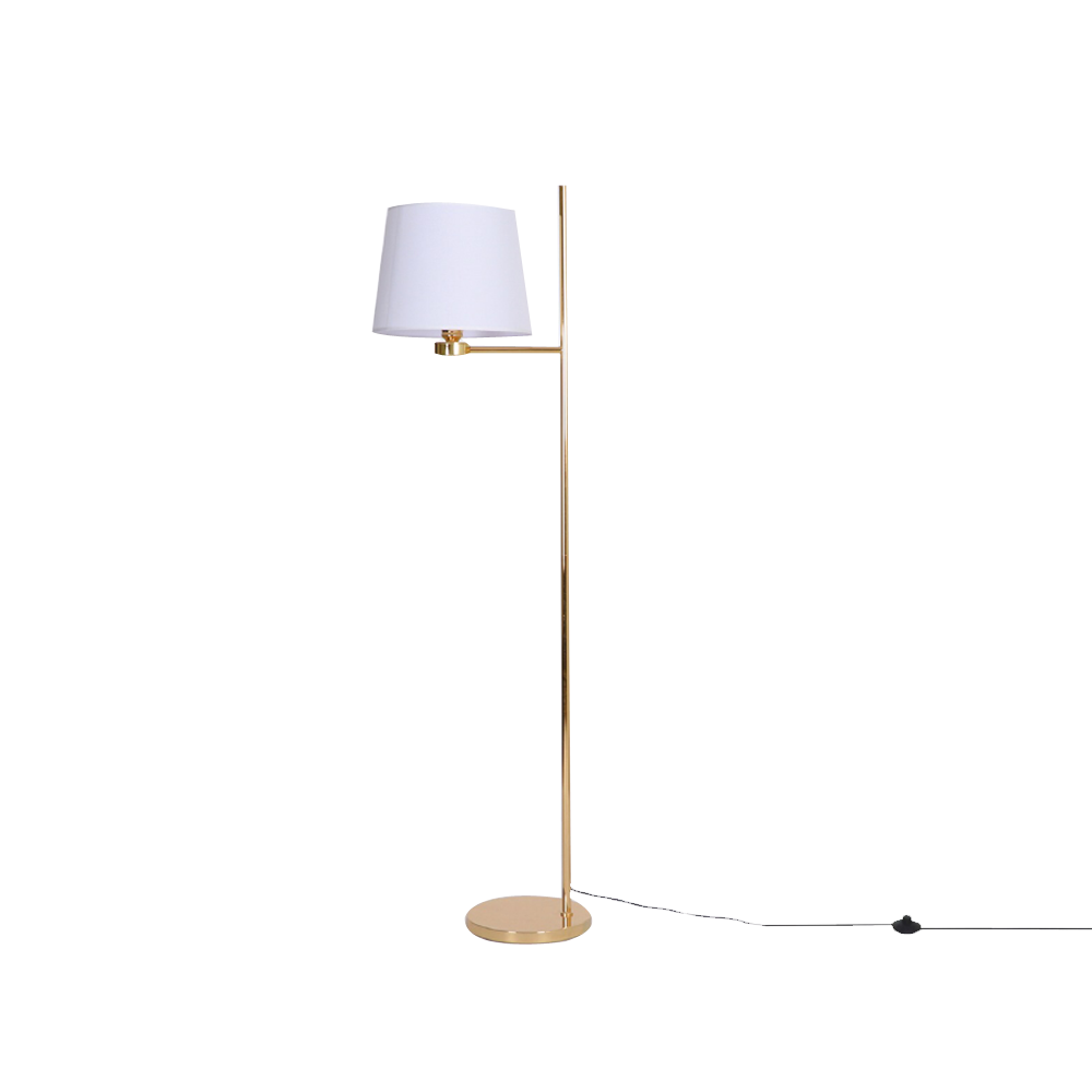  مصباح ارضي معدني ذهبي 