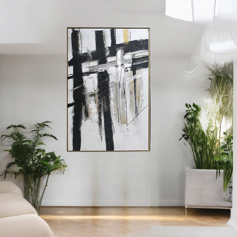  لوحه فنيه متعدده الالوان 120X80 سم 