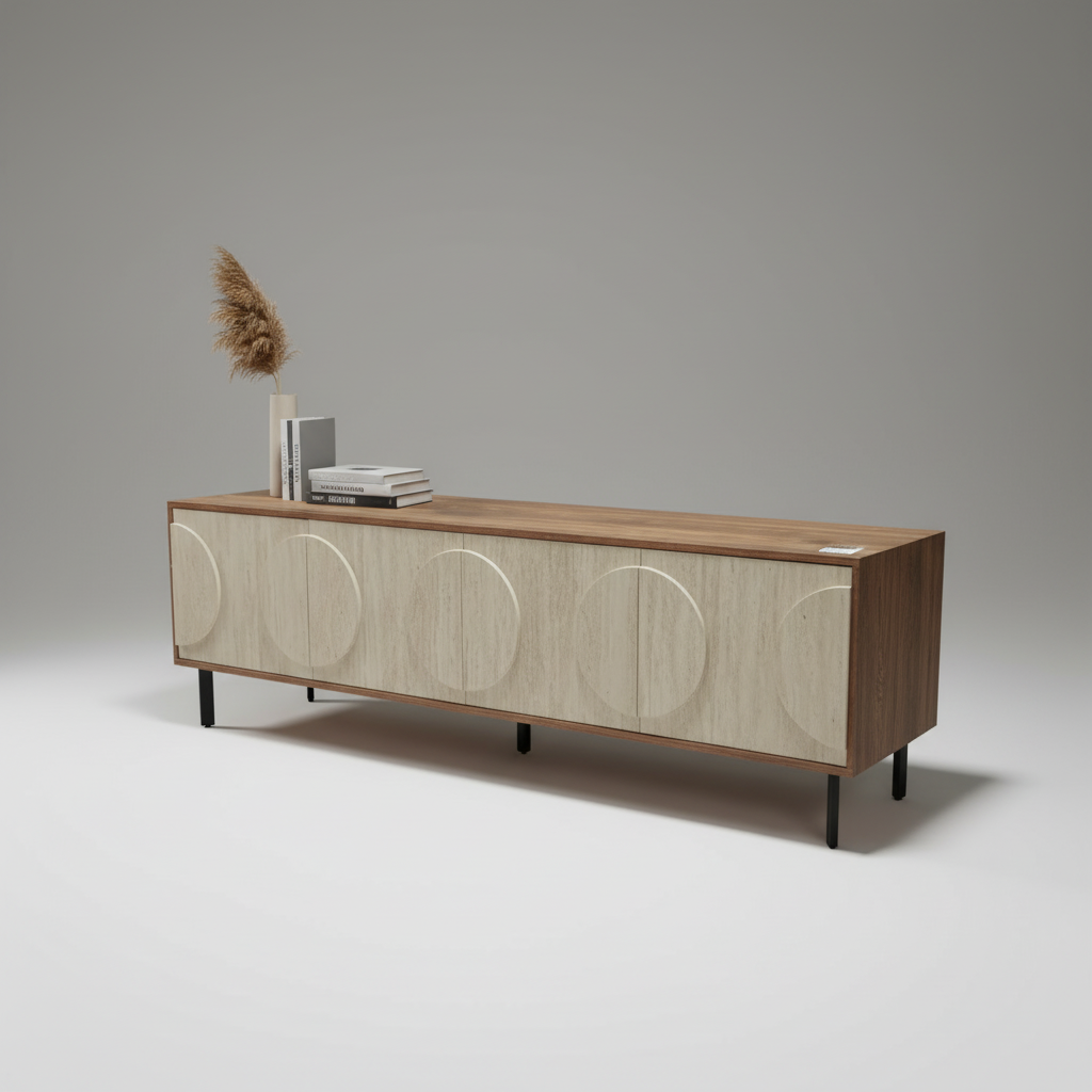  طاولة بلازما 4 باب تصميم عصري180سم 