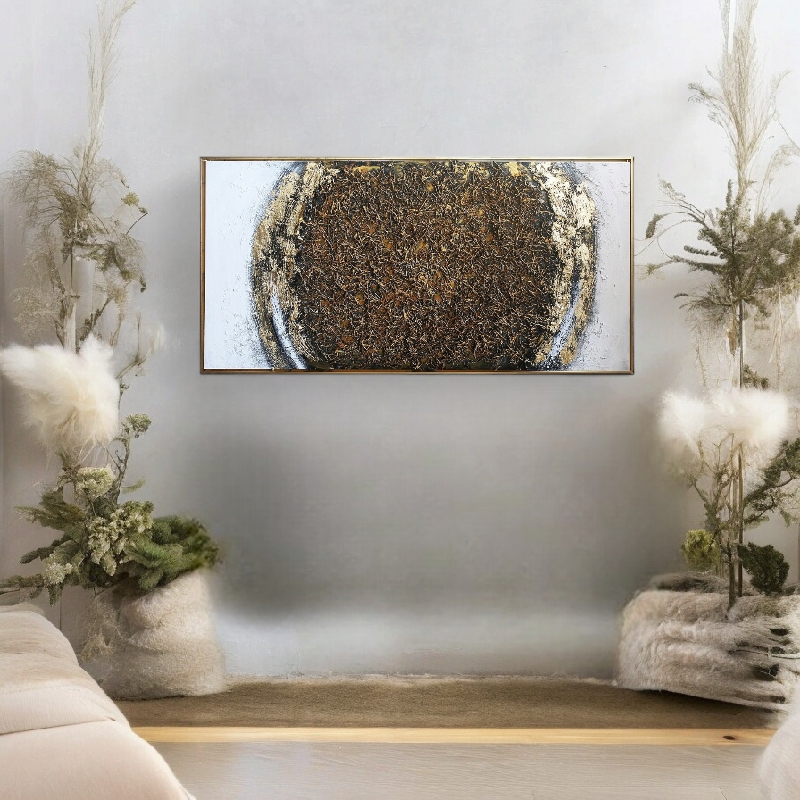  لوحه فنيه متعدده الالوان 140X70 سم 