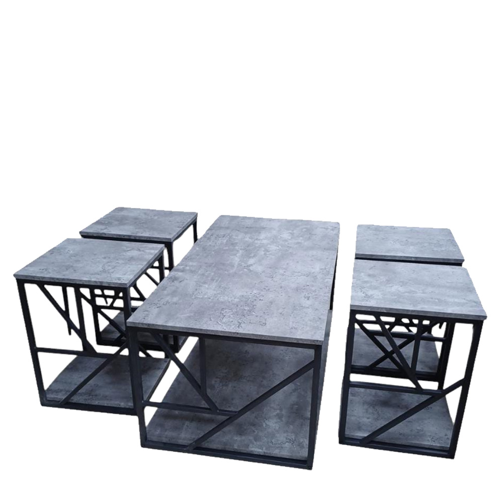  طقم طاولات شاي5 قطع 