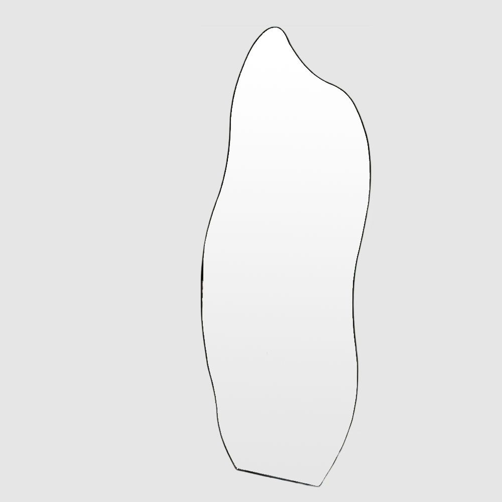  مرآة ستاند اطار اسود مقاس 58×160 سم 