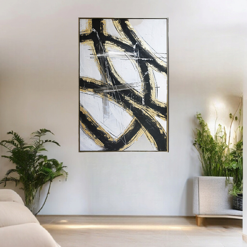  لوحه فنيه متعدده الالوان 120X80 سم 