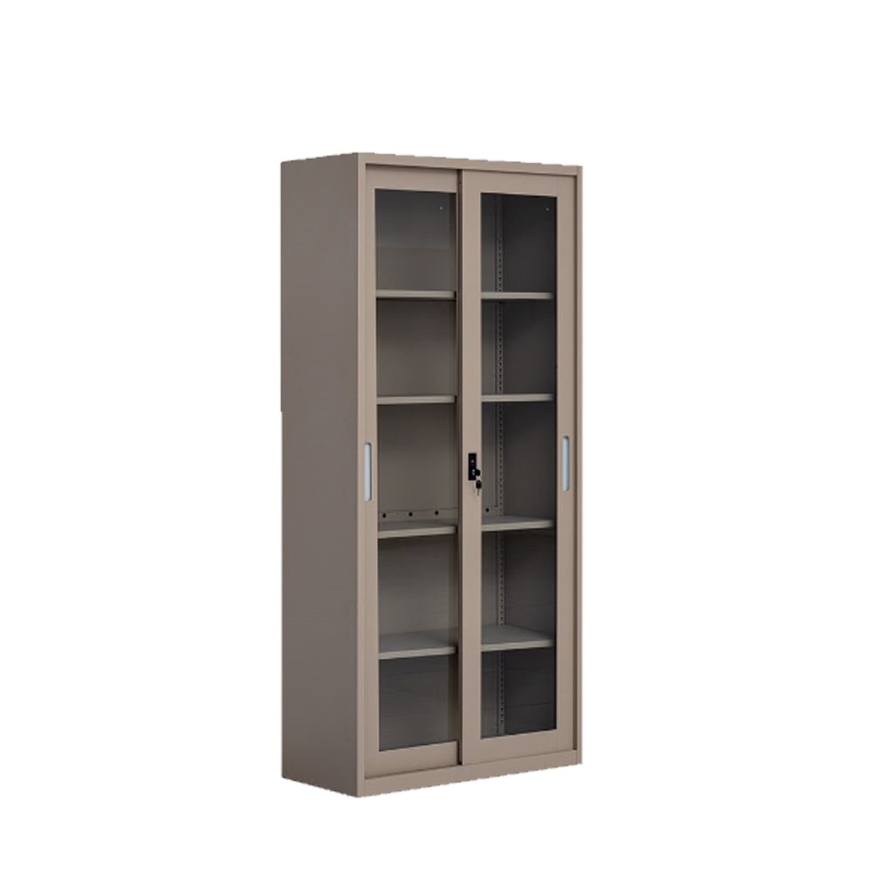 دولاب مكتبي حديد 2 باب مقاس  40*85*1.85 سم 