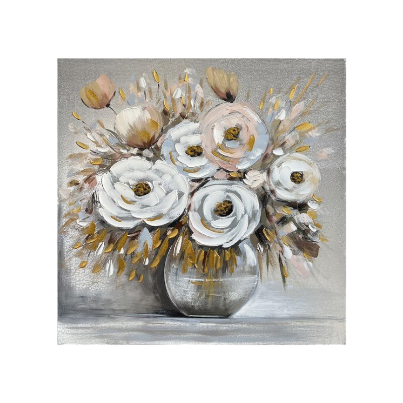   لوحه فنيه متعدده الالوان 100X100 سم 