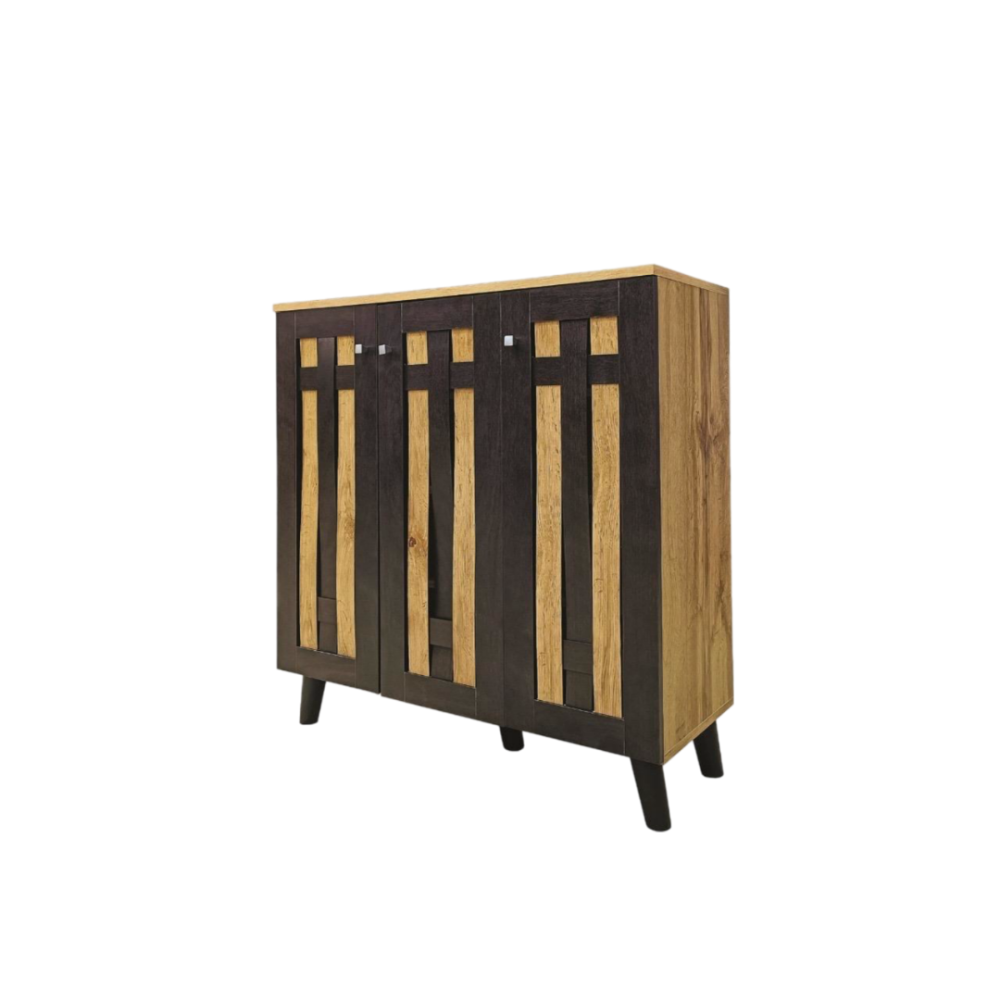  دولاب أحذية متعدد الأغراض 3 باب 90x34x91سم 