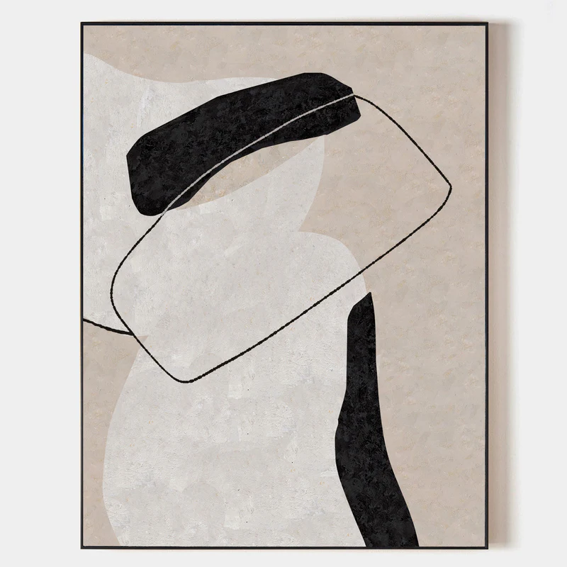   لوحه فنيه متعدده الالوان 100X150 سم 