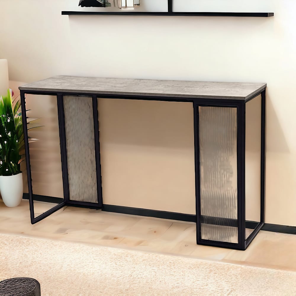  مدخل استقبال خشب 130x40x80 
