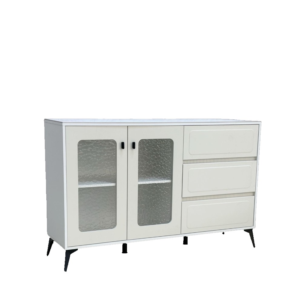  دولاب بوفيه خشب مقاس 40 *90*120 سم 