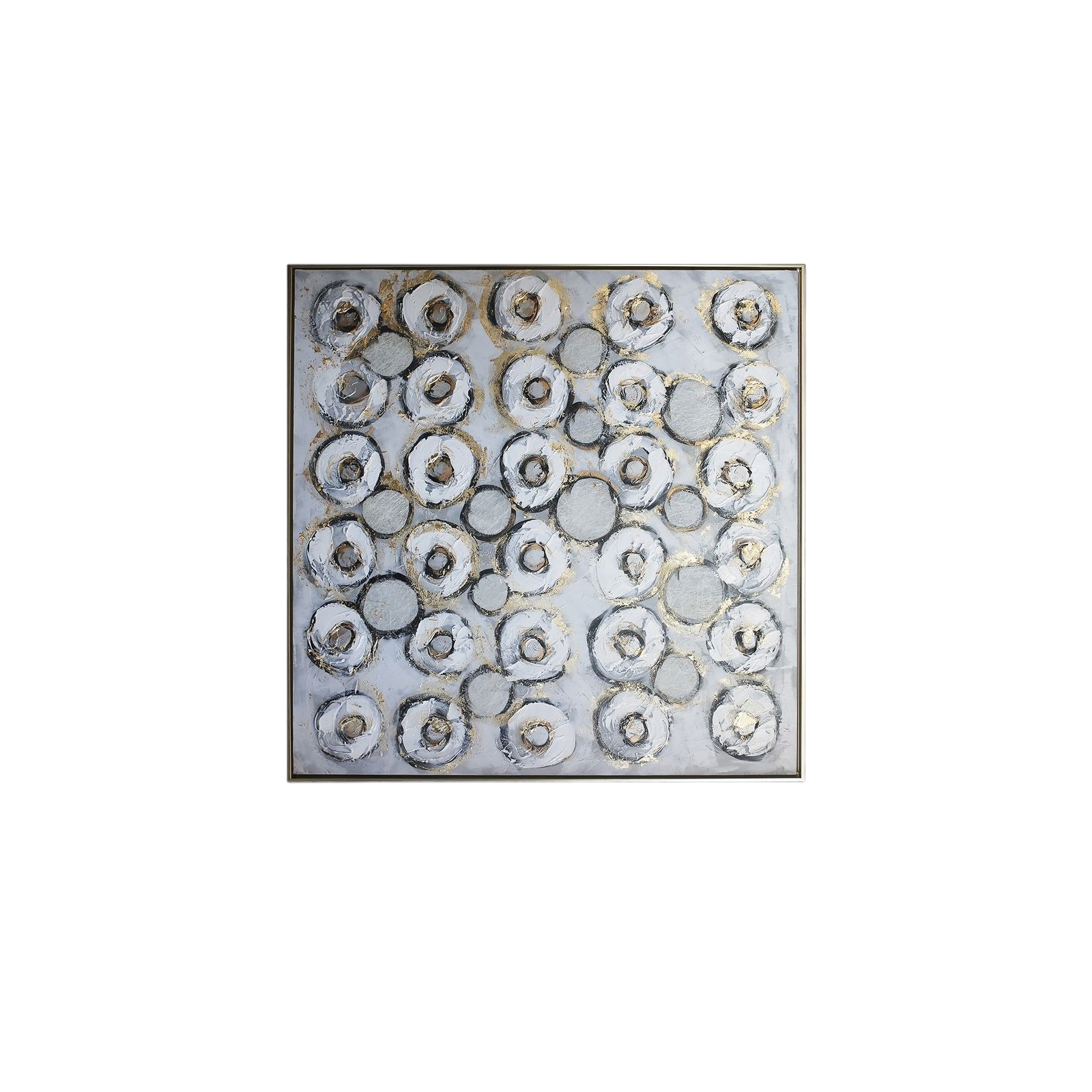  لوحه فنيه متعدده الالوان 100X100 سم 