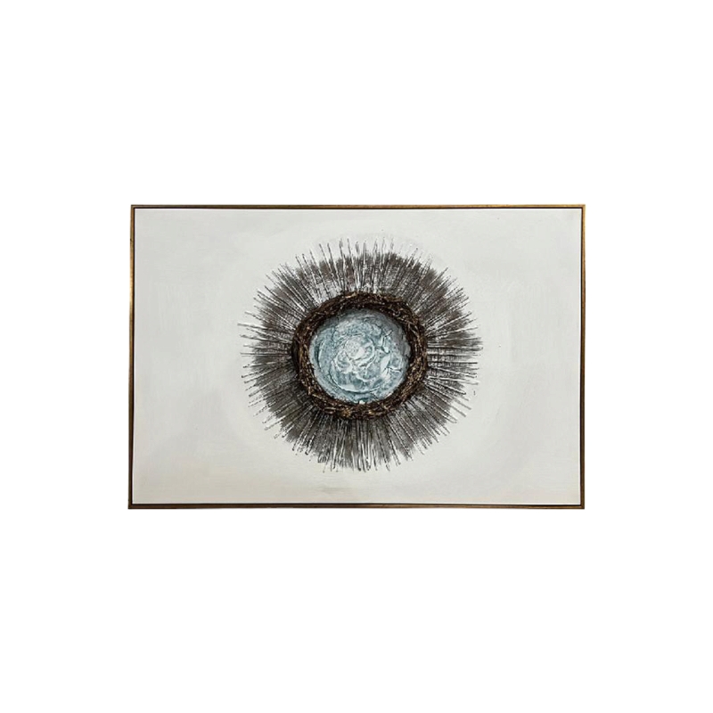   لوحه فنيه متعدده الالوان 120X80 سم 