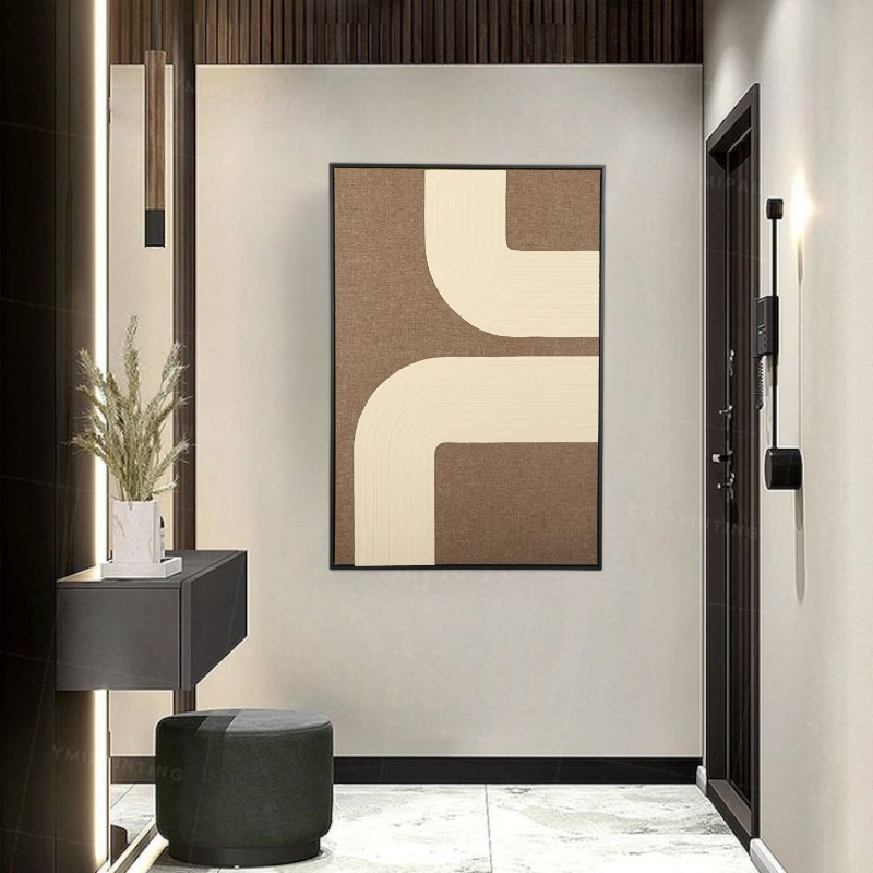   لوحه فنيه متعدده الالوان 83X123 سم 