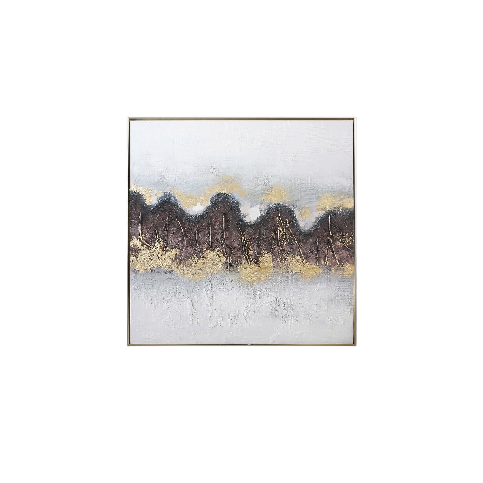  لوحه فنيه متعدده الالوان 100X100 سم 