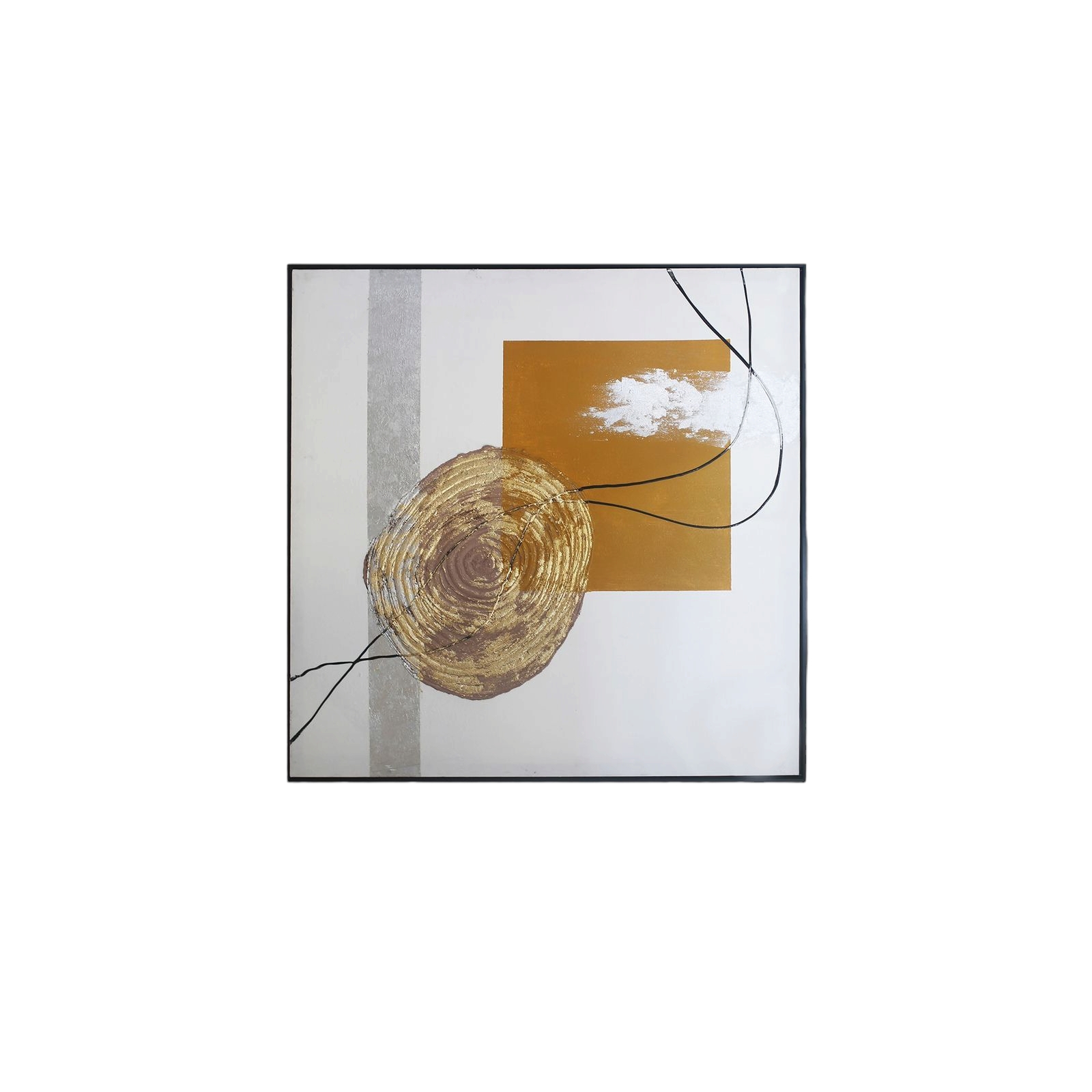 لوحه فنيه متعدده الالوان 100X100 سم 