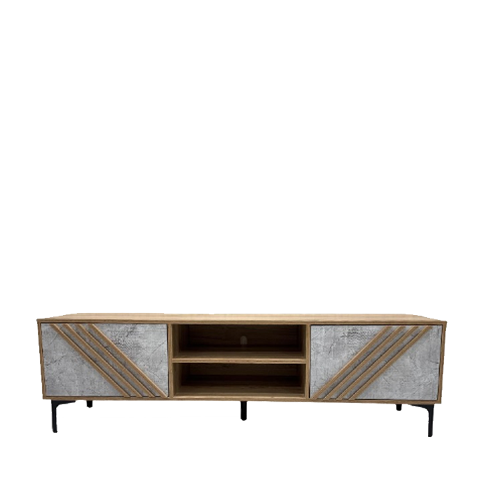  طاولة بلازما خشب ارجل حديد مقاس 45*40*160 سم 