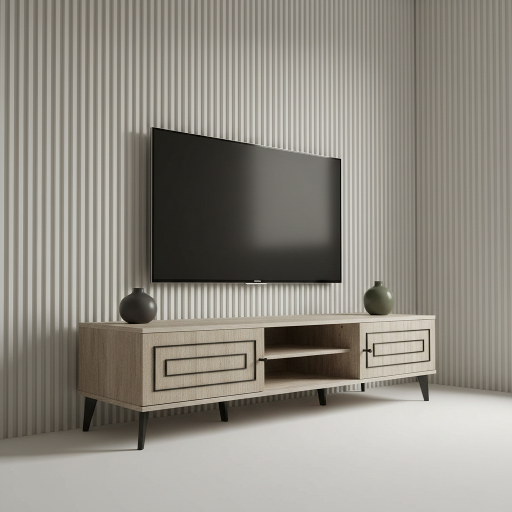  طاولة بلازما بيج تصميم انيق مقاس180سم 