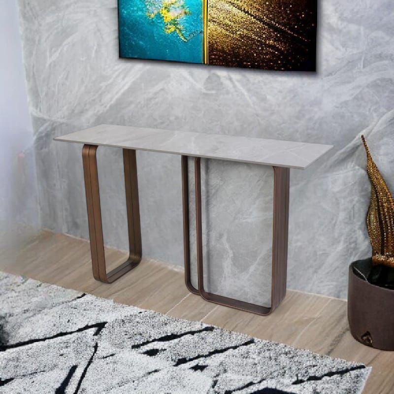  مدخل فاخر سطح رخام 130x40x80 
