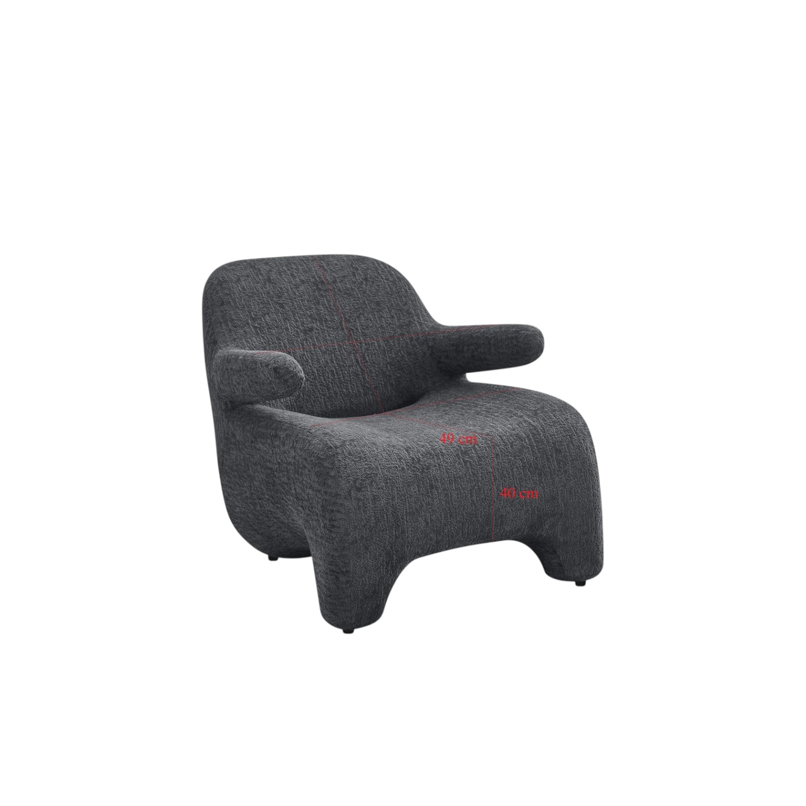  كرسي استرخاء مفرد جري