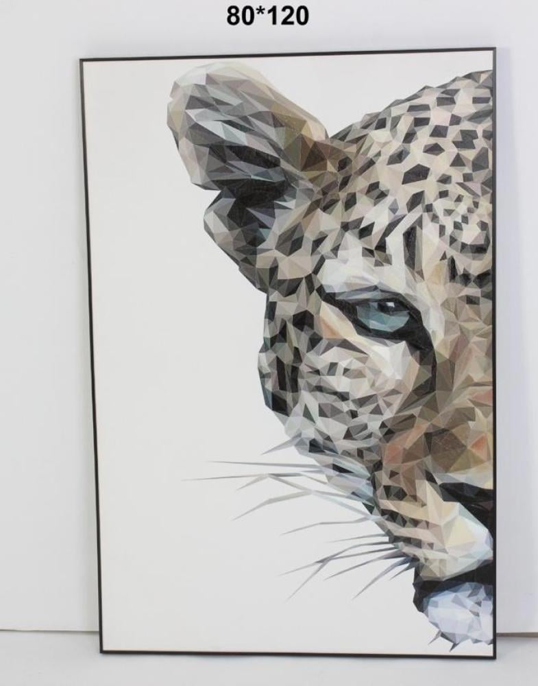 لوحه فنيه متعدده الالوان 120X80 سم 
