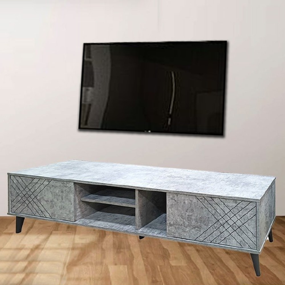  طاولة بلازما ماليزي خشب مقاس160*45*40 سم 