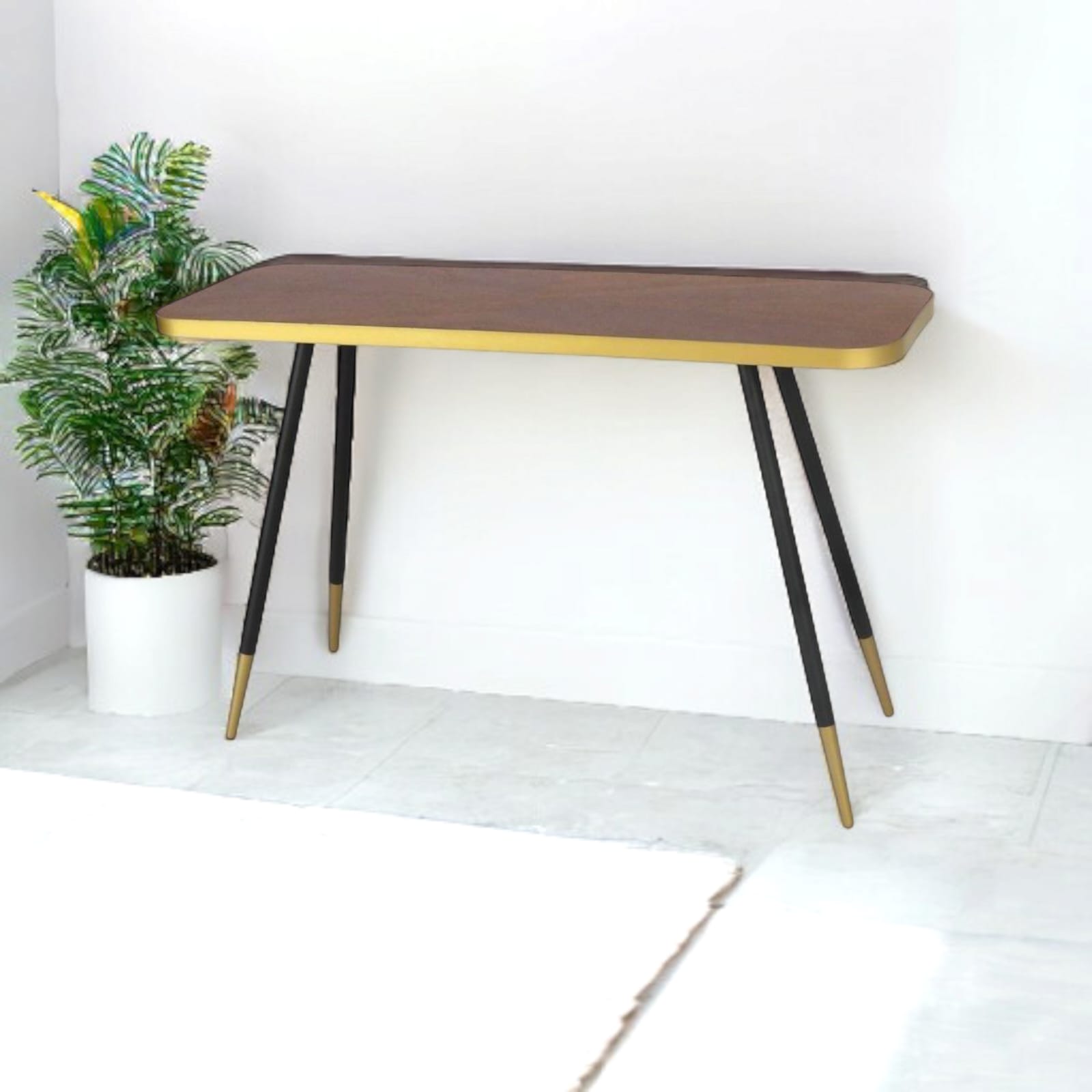  مدخل استقبال خشب 120x40x75  