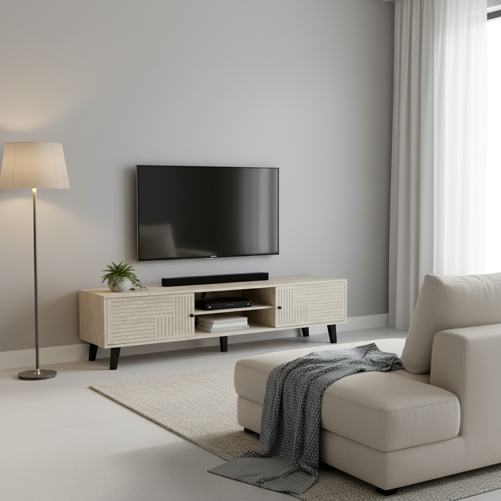  طاولة بلازما بتصميم حديث وعصري180سم 