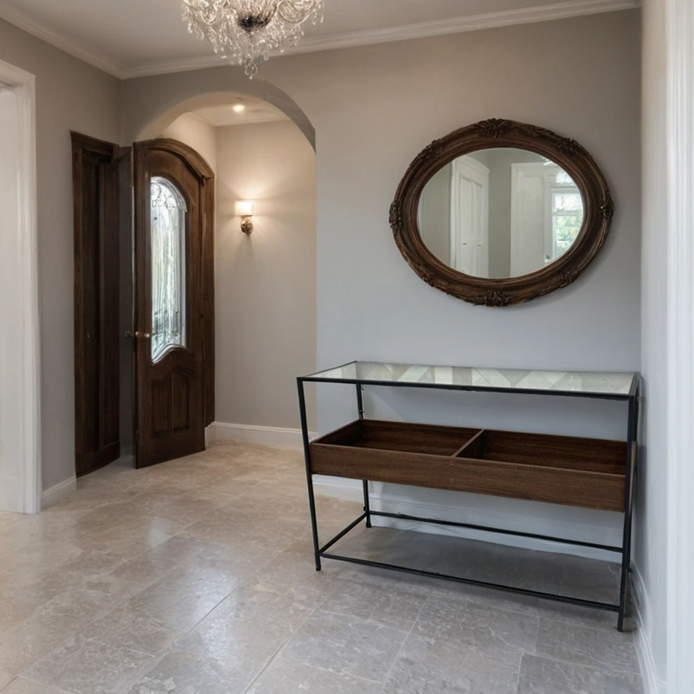  مدخل استقبال سطح زجاج مقاس 80* 120x40سم 
