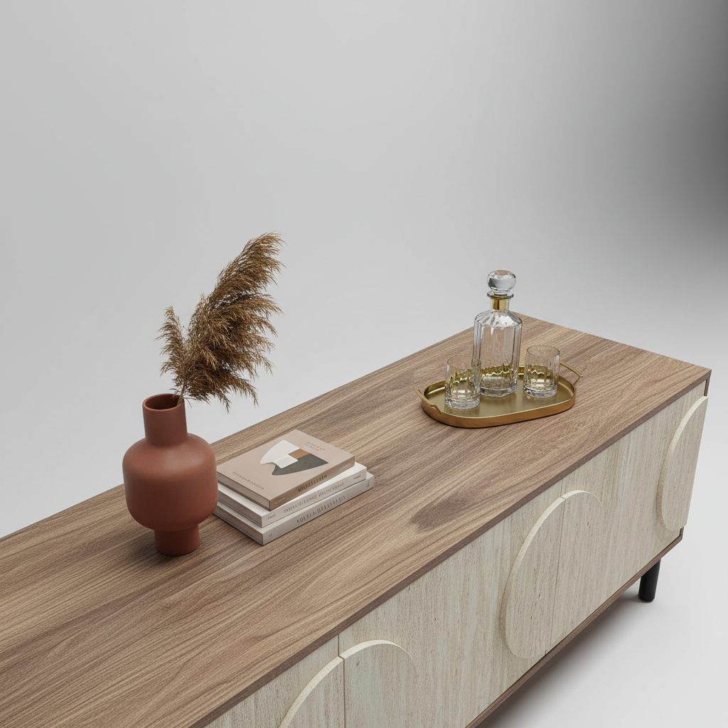  طاولة بلازما 3 باب تصميم عصري160سم 