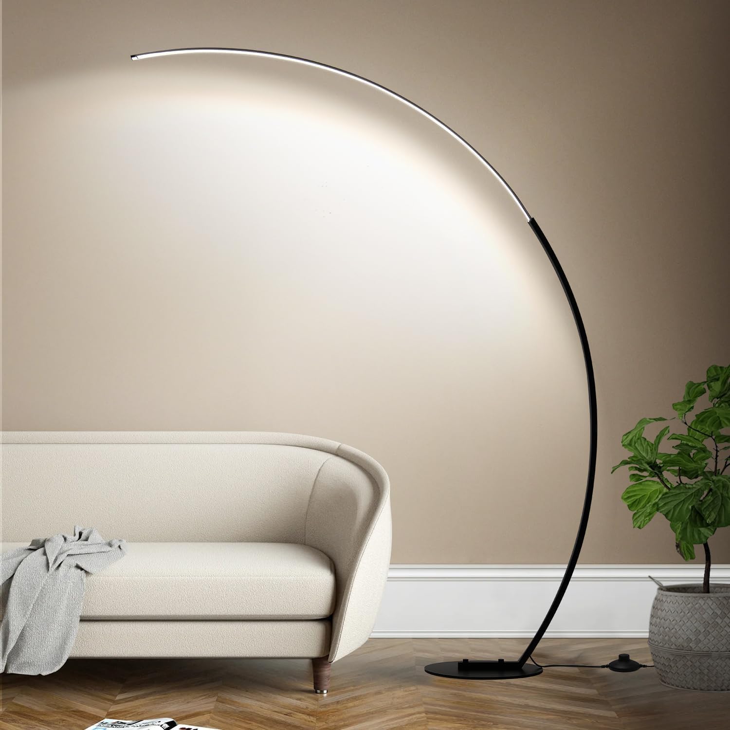  مصباح ارضي LED قابل للتعتيم مع 3 درجات 