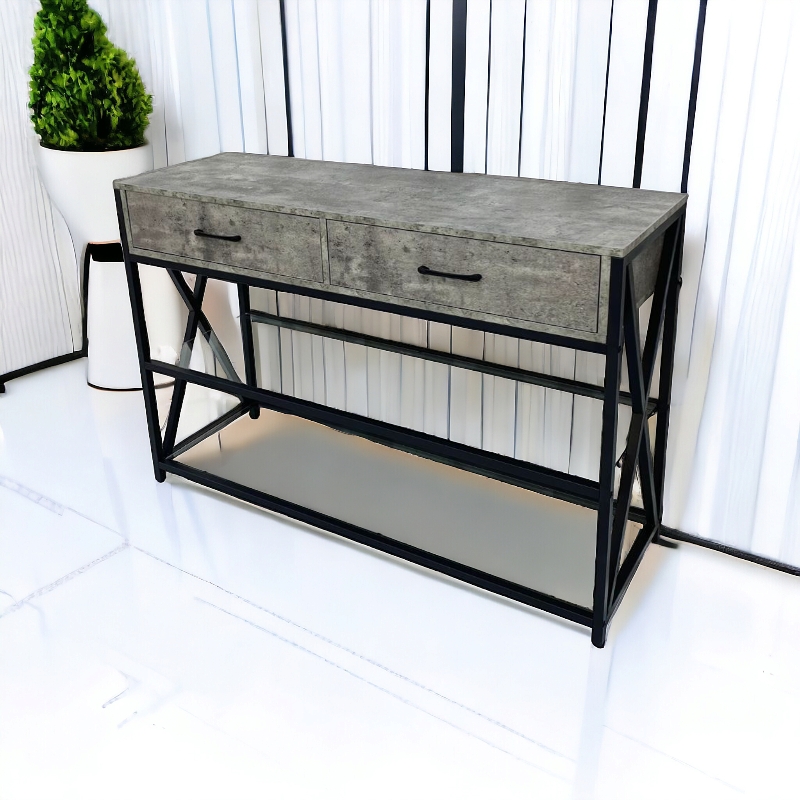  مدخل استقبال- ارفف زجاج 80x120x35سم 