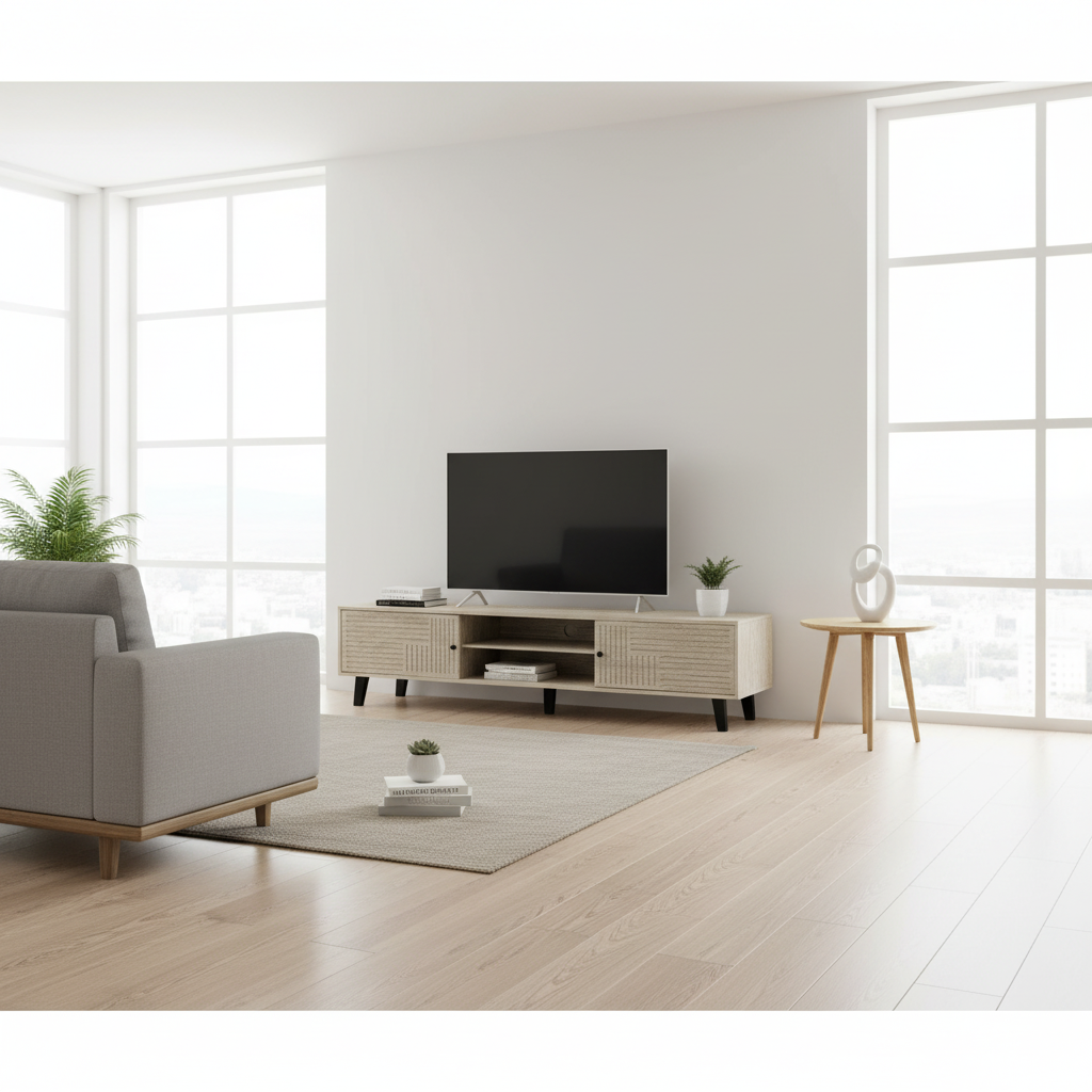  طاولة بلازما بتصميم حديث وعصري180سم 