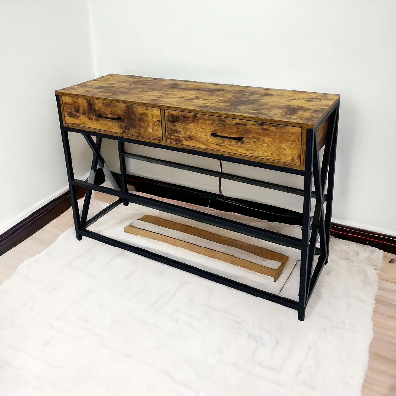  مدخل استقبال- ارفف زجاج 80x120x35سم 