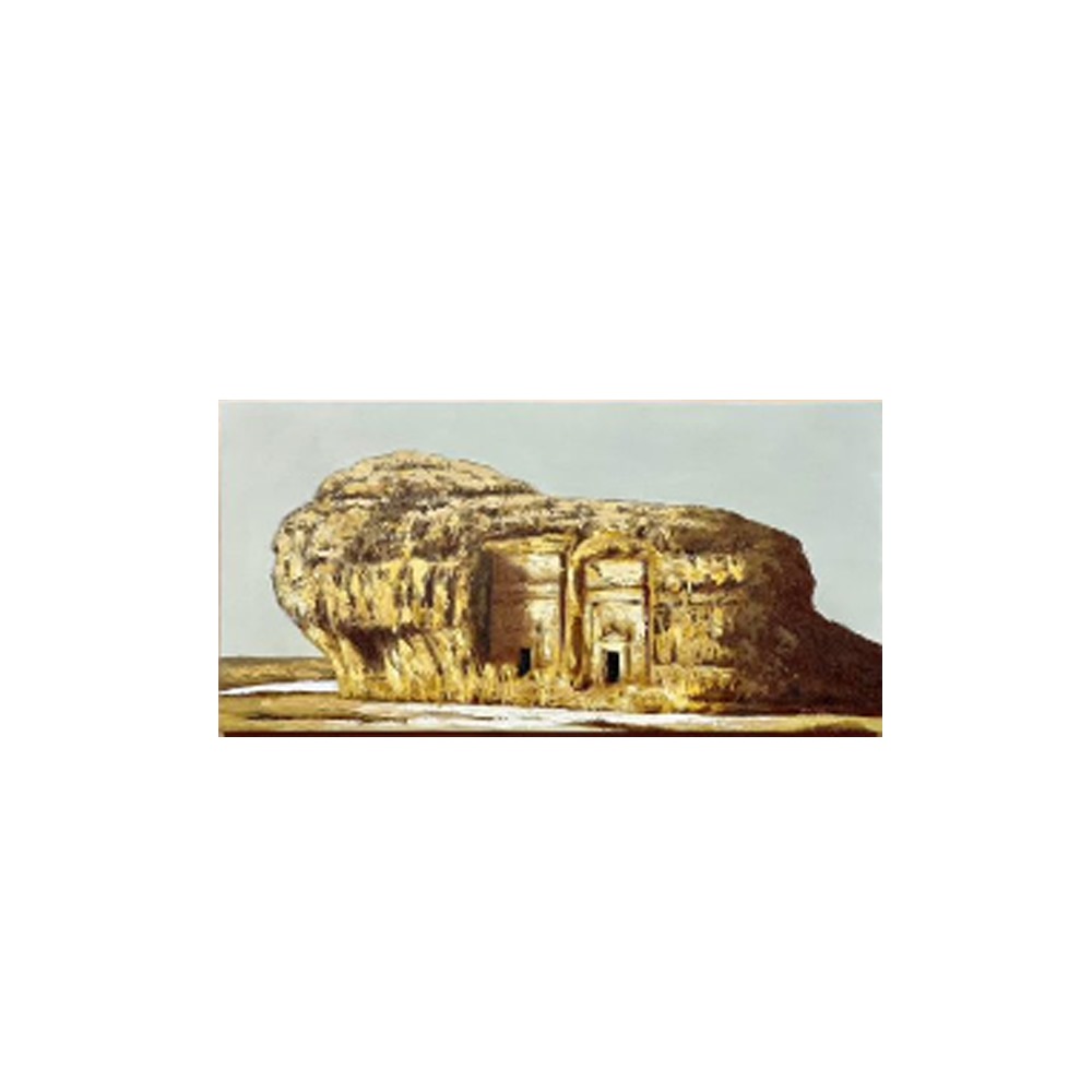   لوحه جدارية متعددة الألوان مقاس 60×120 سم 