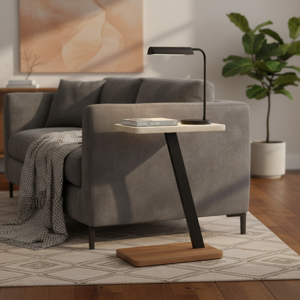 طاولة خدمة جانبية بتصميم عصري 