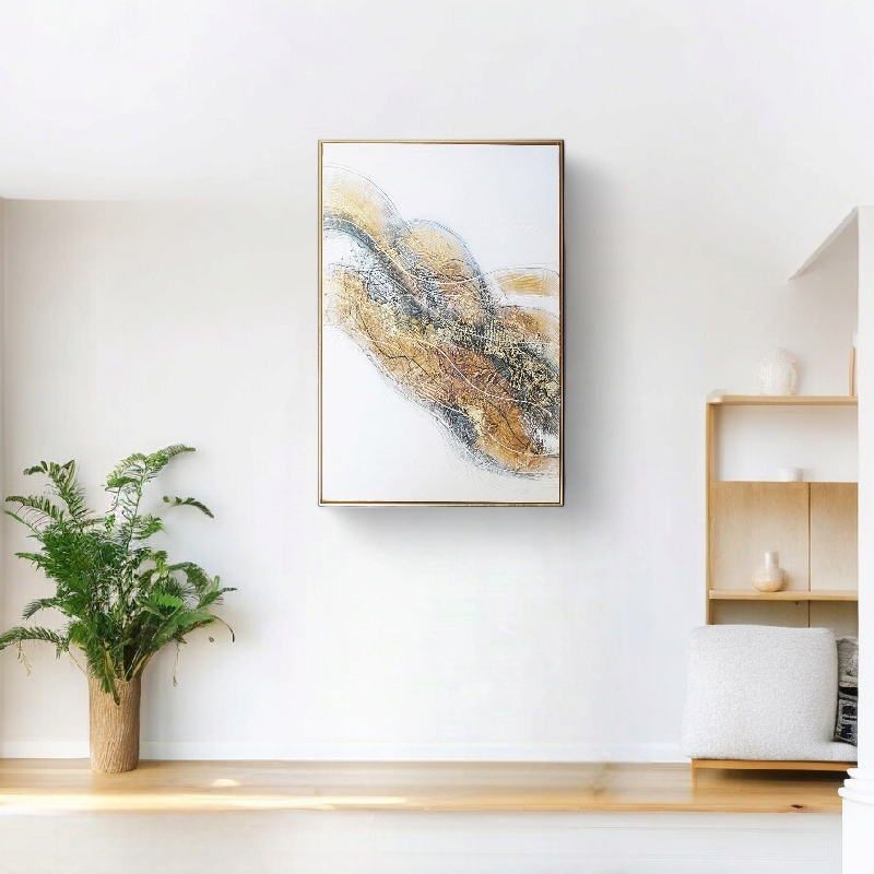   لوحه فنيه متعدده الالوان 120X80 سم 