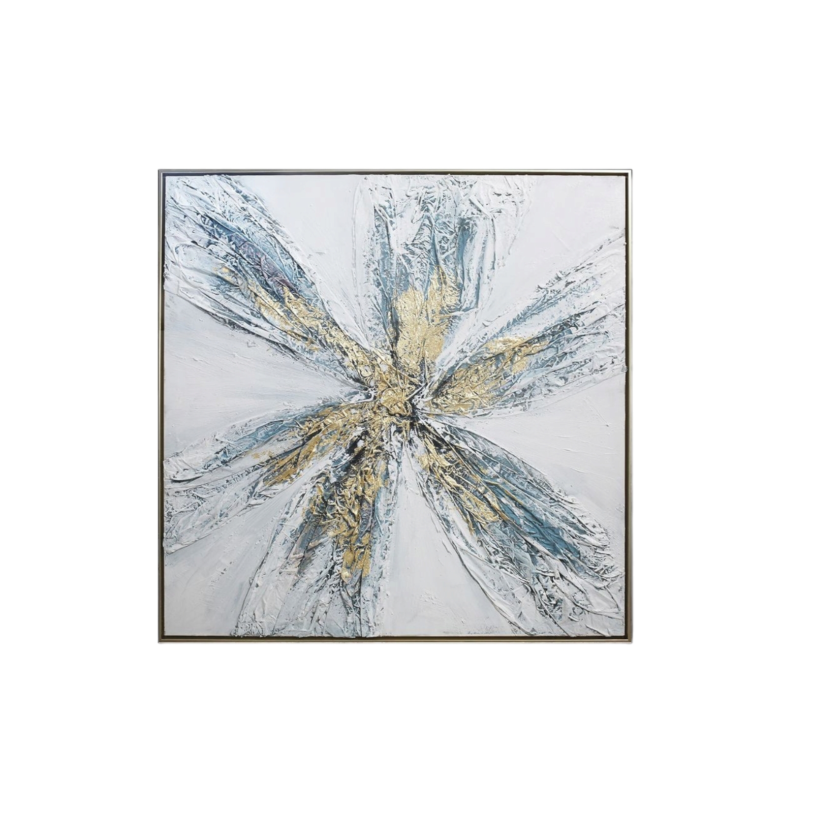  لوحه فنيه متعدده الالوان 100X100 سم 