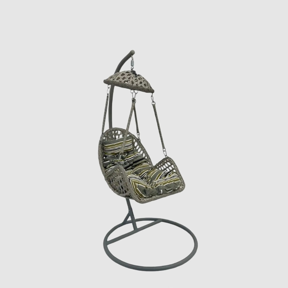  كرسي مرجيحة معلقة 1 مقعد تصميم عصري 