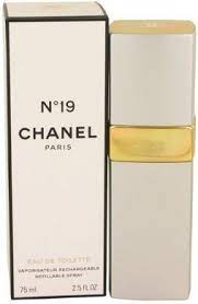 عطر شانيل رقم 19 أو دو تواليت القابل لإعادة الملء 75 مل